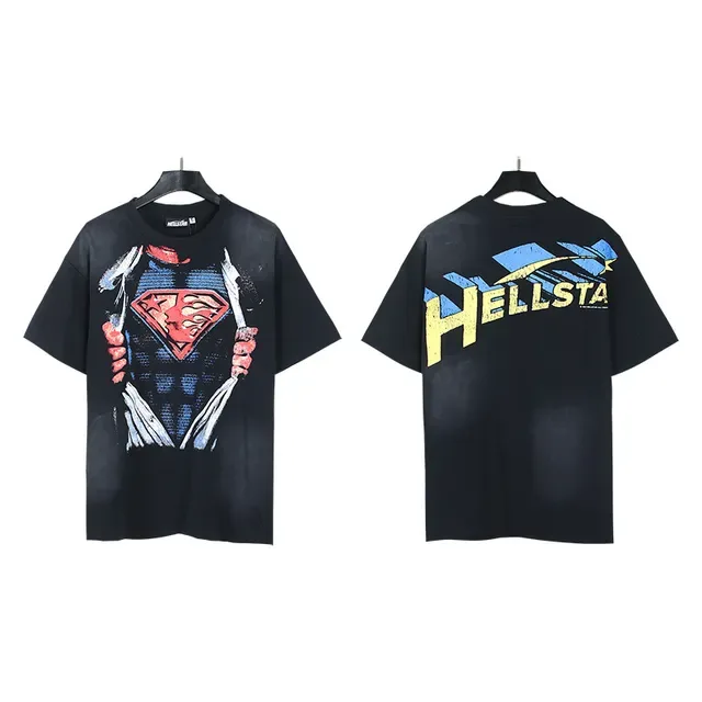 Hellstar Graphic Print Oversized T-Shirt 4