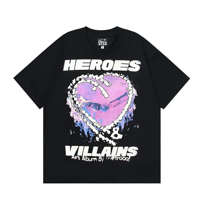 Hellstar Heroes & Villains Graphic Oversized T-Shirt 2