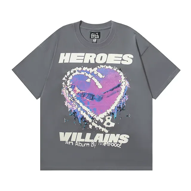 Hellstar Heroes & Villains Graphic Oversized T-Shirt 4