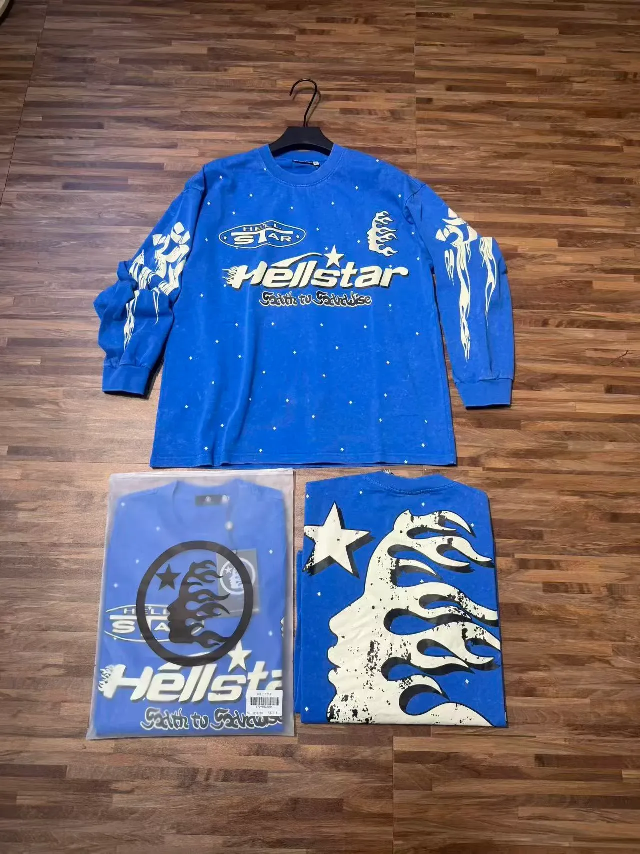Camiseta gráfica de manga larga Hellstar Path to Paradise 5