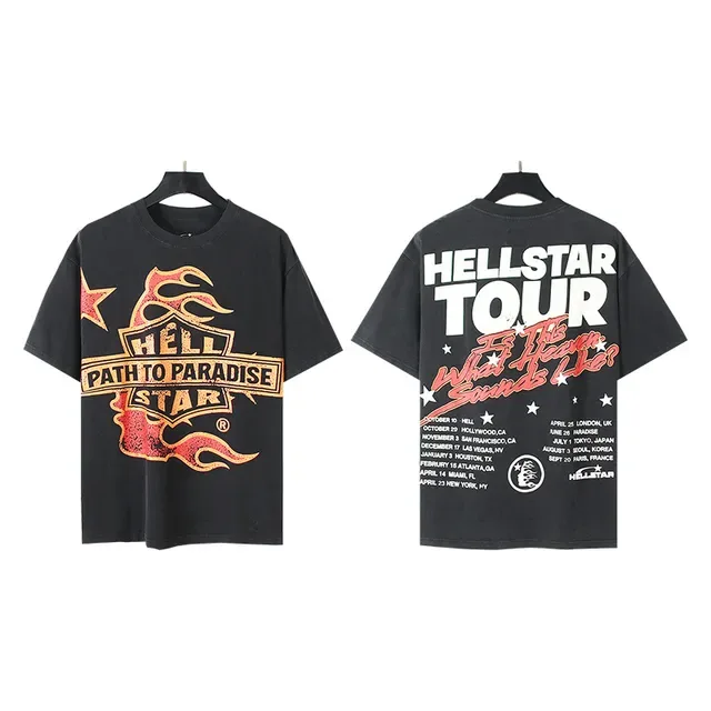 Hellstar Path to Paradise Tour Graphic T-Shirt 2