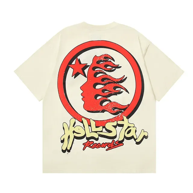 Hellstar Records ওভারসাইজড গ্রাফিক প্রিন্ট কালো টি-শার্ট 13