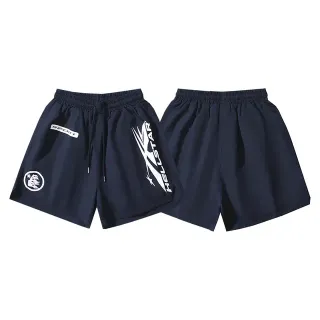 Hellstar Sport Graphic Navy এথলেটিক শর্টস