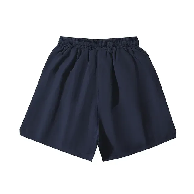 Hellstar Sport Graphic Navy Athletic Shorts 3