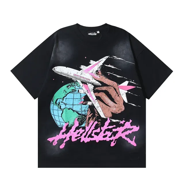 Hellstar Worldwide 2024 Tour Graphic Oversized T-Shirt 2