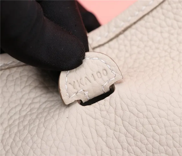 Hermès Evelyne Perforated H Tan Underarm Bag 12