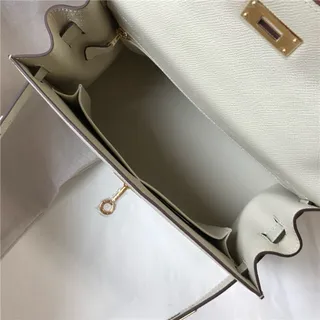 Hermès Kelly Mini Black Leather Gold Hardware Tote Bag 11