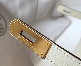 Hermès Kelly Mini Black Leather Gold Hardware Tote Bag 12