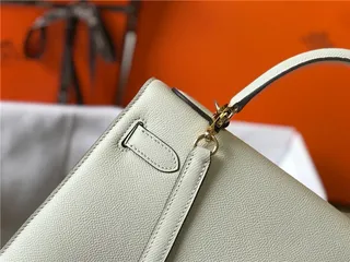 Hermès Kelly Mini Black Leather Gold Hardware Tote Bag 14