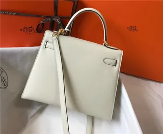 Hermès Kelly Mini Black Leather Gold Hardware Tote Bag 18