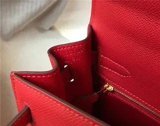 Hermès Kelly Mini Black Leather Gold Hardware Tote Bag 21