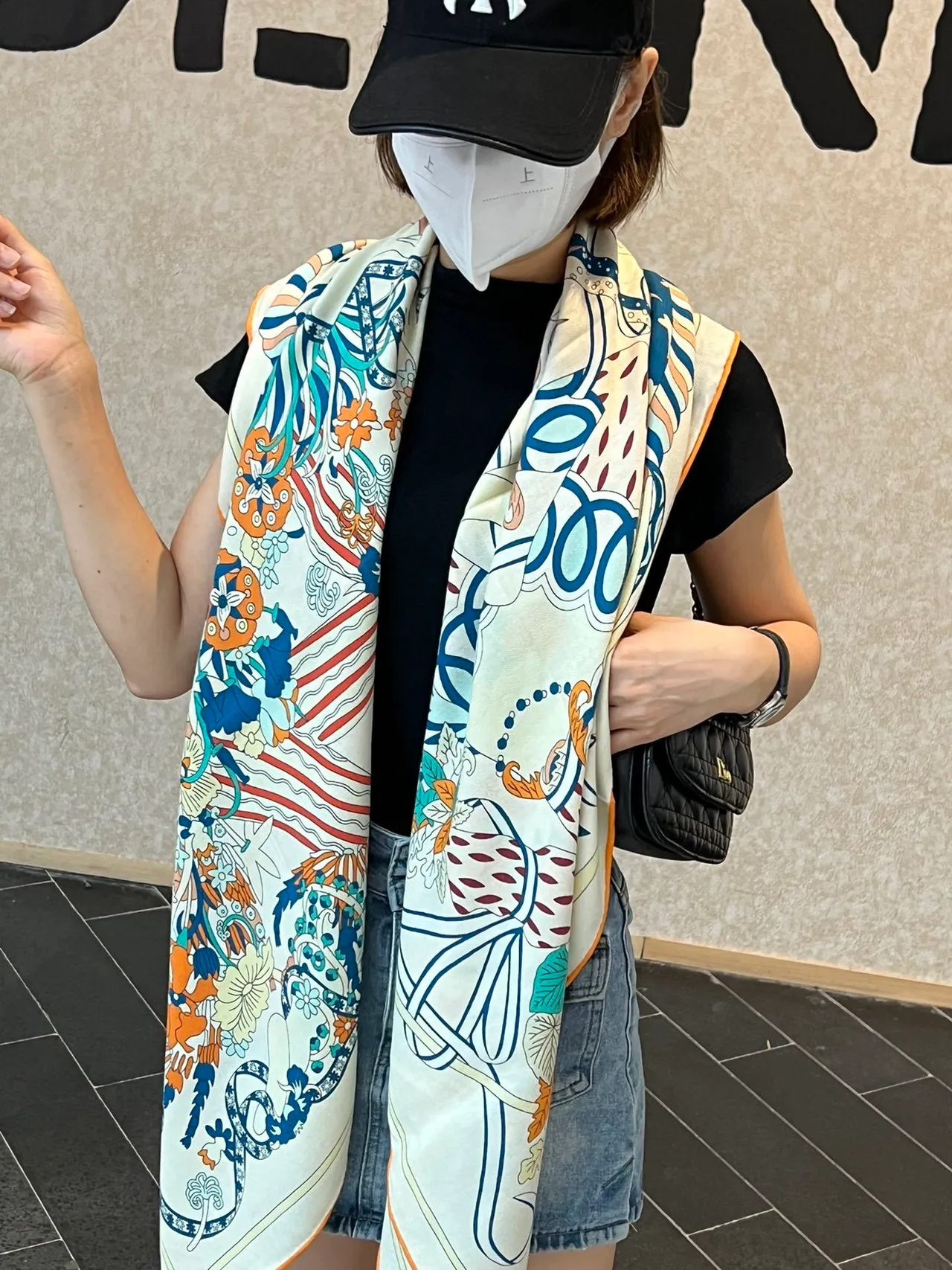 Hermès Le Sacré des Saisons Multicolor Silk Scarf 2