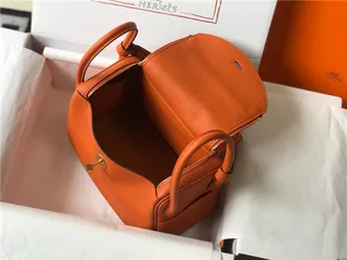Hermès Picotin Lock অফ-হোয়াইট পেবল লেদার টোট ব্যাগ 11