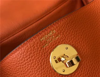 Hermès Picotin Lock অফ-হোয়াইট পেবল লেদার টোট ব্যাগ 13