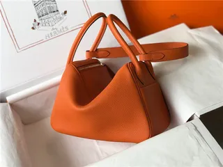 Hermès Picotin Lock অফ-হোয়াইট পেবল লেদার টোট ব্যাগ 16