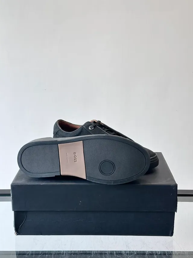 Hugo Boss Black Textured Upper Lifestyle Sneakers 2