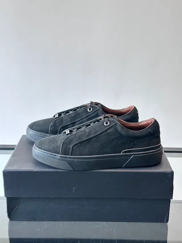 Hugo Boss Black Textured Upper Lifestyle Sneakers 5