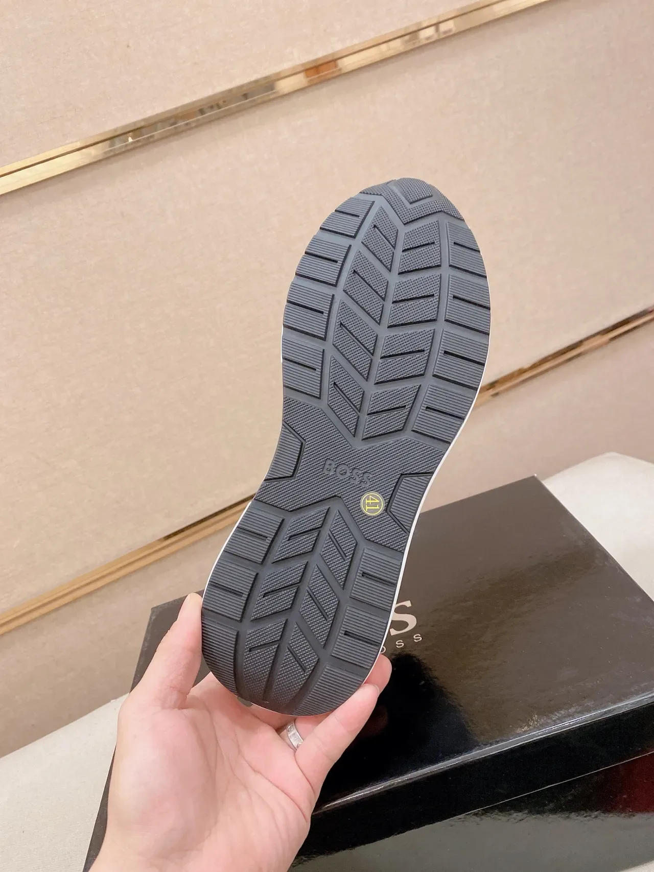 Hugo Boss Tênis Lifestyle de Malha Slip-On de Duas Cores Azul 2