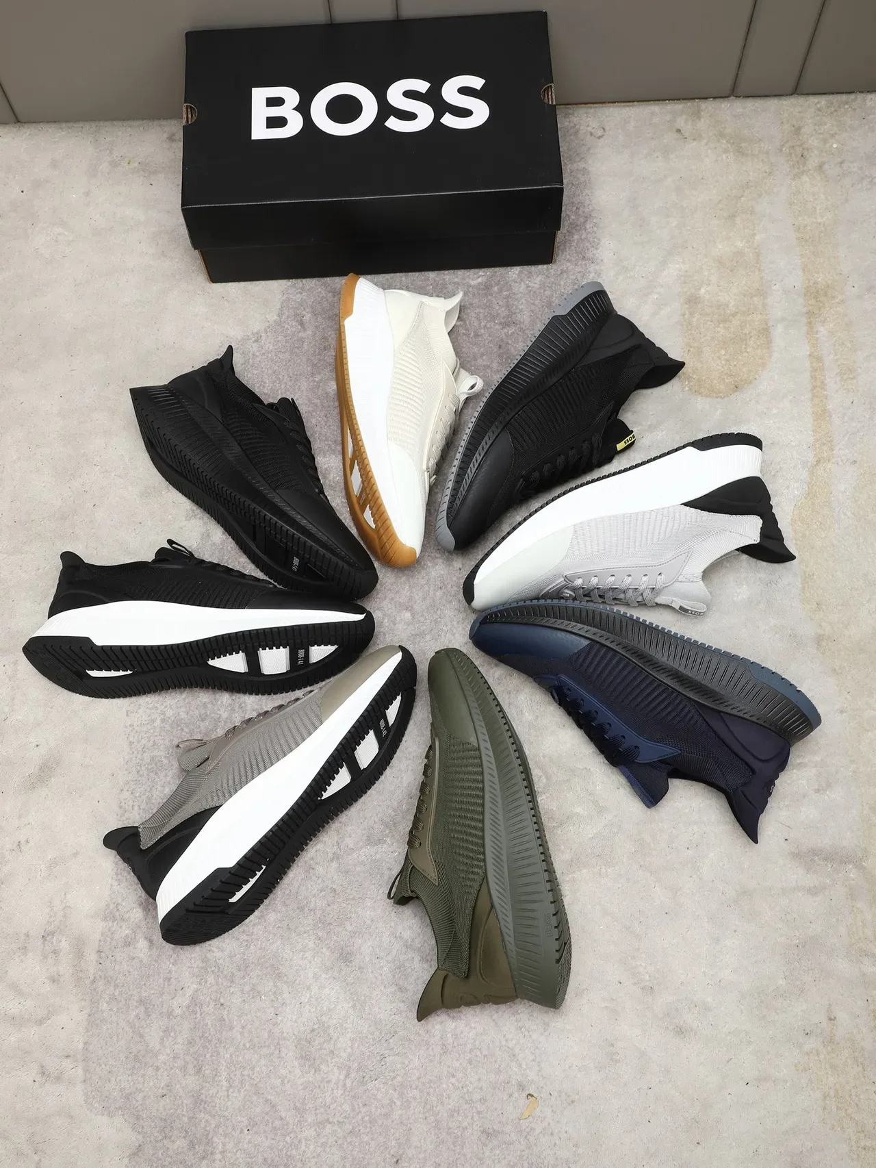 Hugo Boss Knit Upper Lifestyle Sneaker 2