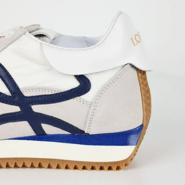 Loewe Anagram Sneaker Off-White Gray Navy Gum Lifestyle Sneakers 4