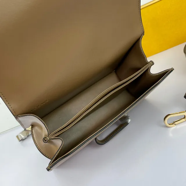 Loewe Gate Black Gold Structured Leather Hardware Handbag 3