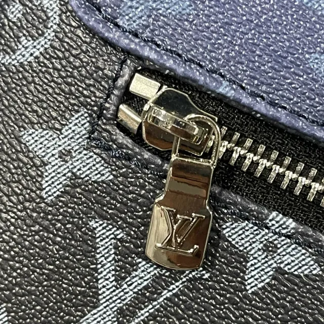 Louis Vuitton Army Green Gray Monogram-Printed Canvas Gradient Ombre Effect Crossbody Bag 5