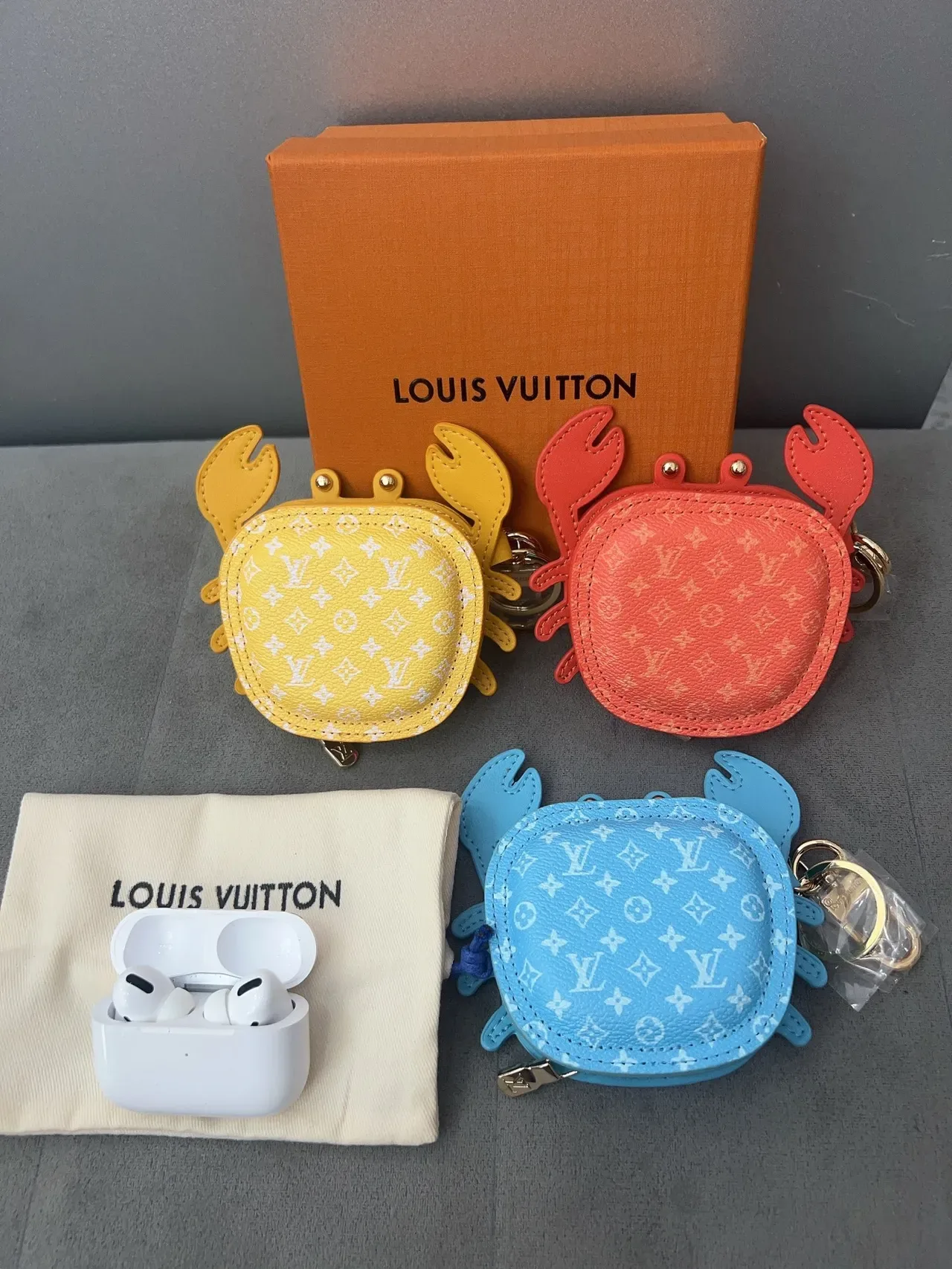 Louis Vuitton Brown Yellow Turtle-Shaped Monogram Canvas Crossbody Bag 4