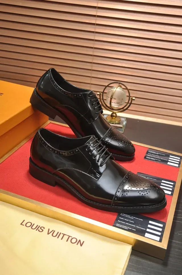 Louis Vuitton Cap-Toe Brogue Oxford Shoes 4