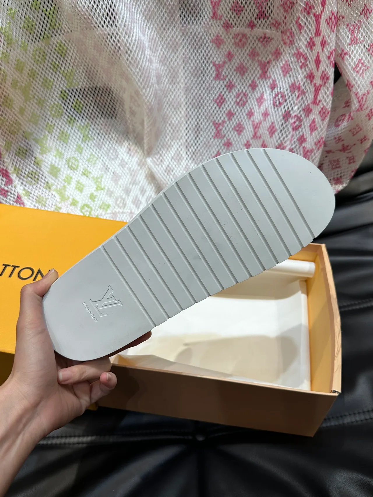 Louis Vuitton Damier Check Slide Slippers 2