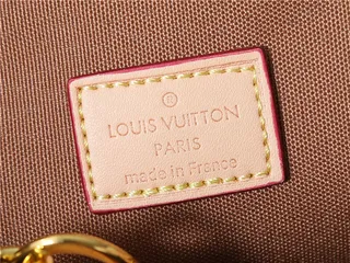 Louis Vuitton Dauphine Brown Monogram Canvas and Beige Leather Boston Bag 3