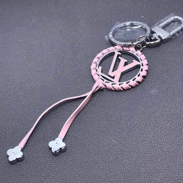 Louis Vuitton LV Circle Pink Black Circular Monogram Medallion Braided Leather Trim Handbag 4