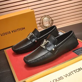路易威登 LV 乐福鞋 黑色皮革 LV Twist Buckle 乐福鞋