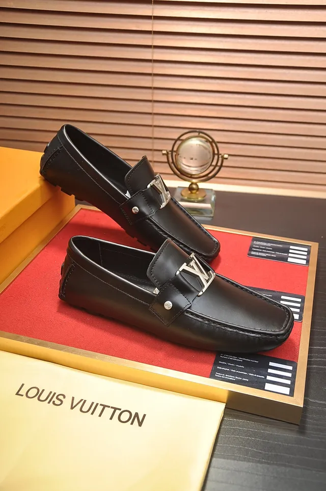 路易威登 LV 乐福鞋 黑色皮革 LV Twist Buckle 乐福鞋 4