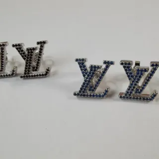 Louis Vuitton LV Monogram Pavé Stud Earrings