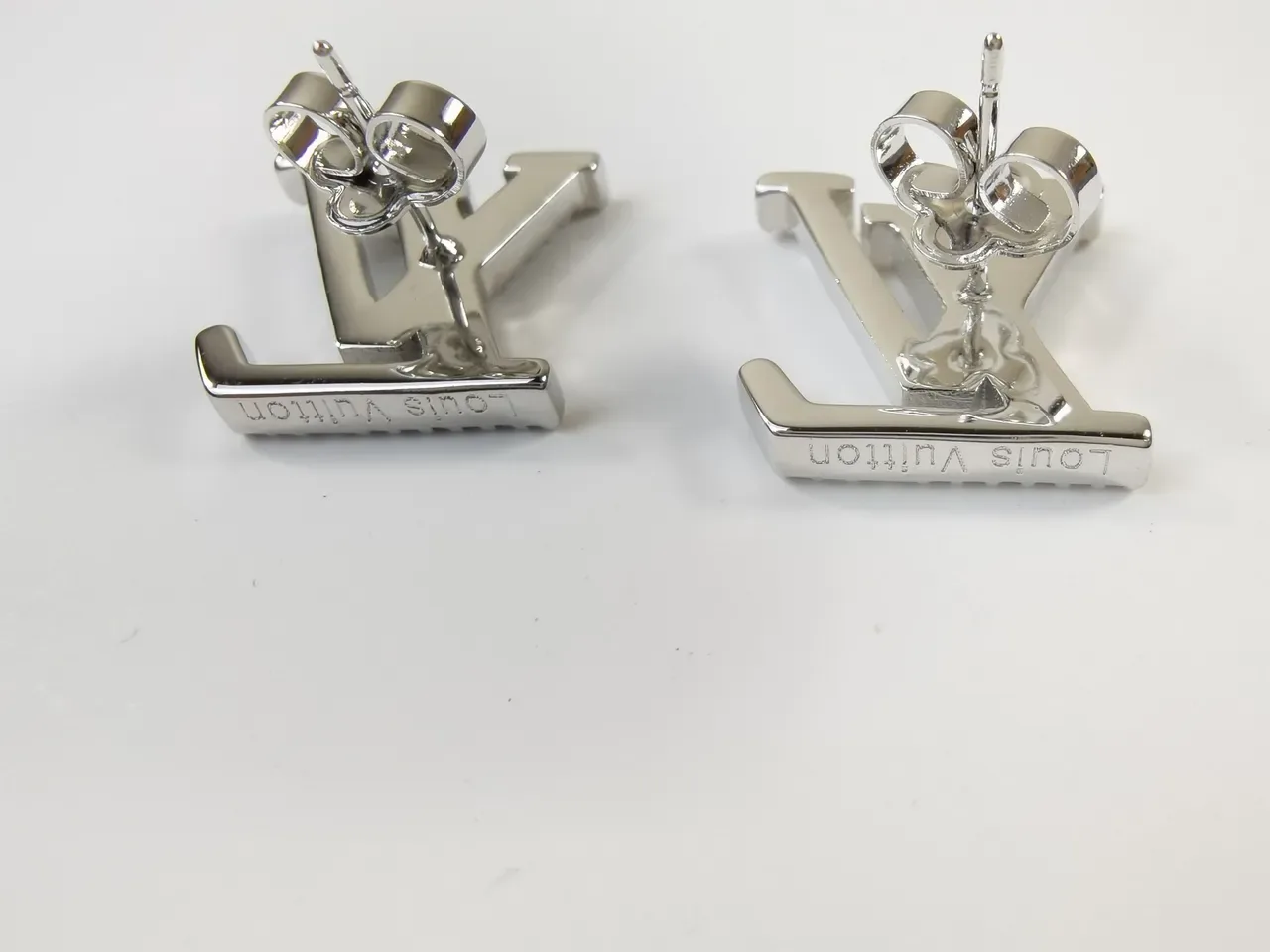 Louis Vuitton LV Monogram Pavé Stud Earrings 6
