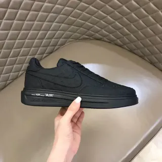 Louis Vuitton LV Trainer Black Monogrammed Canvas Upper Embossed Midsole Text Lifestyle Sneakers