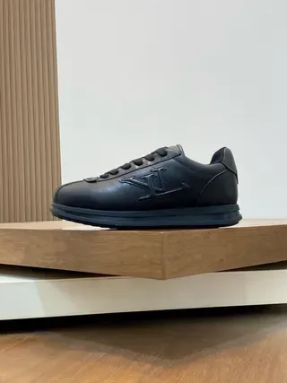 Louis Vuitton LV Trainer Full Black Lifestyle Sneakers 8