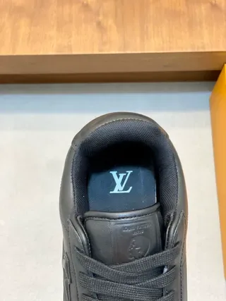 Louis Vuitton LV Trainer Full Black Lifestyle Sneakers 9