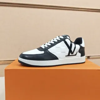 Louis Vuitton LV Trainer White and Black Lifestyle Sneakers