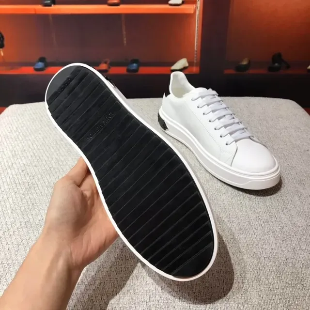 Louis Vuitton LV Trainer White Black Low-Top Leather Upper Lifestyle Sneakers 2