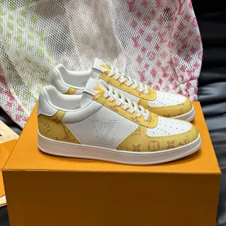 Louis Vuitton LV Trainer Yellow Monogram Lifestyle Sneakers