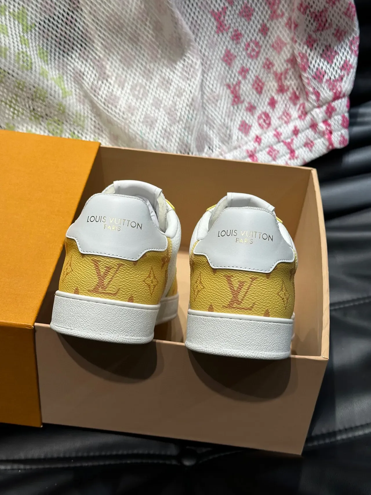 Louis Vuitton LV Trainer Amarillo Monogram Lifestyle Sneakers 8