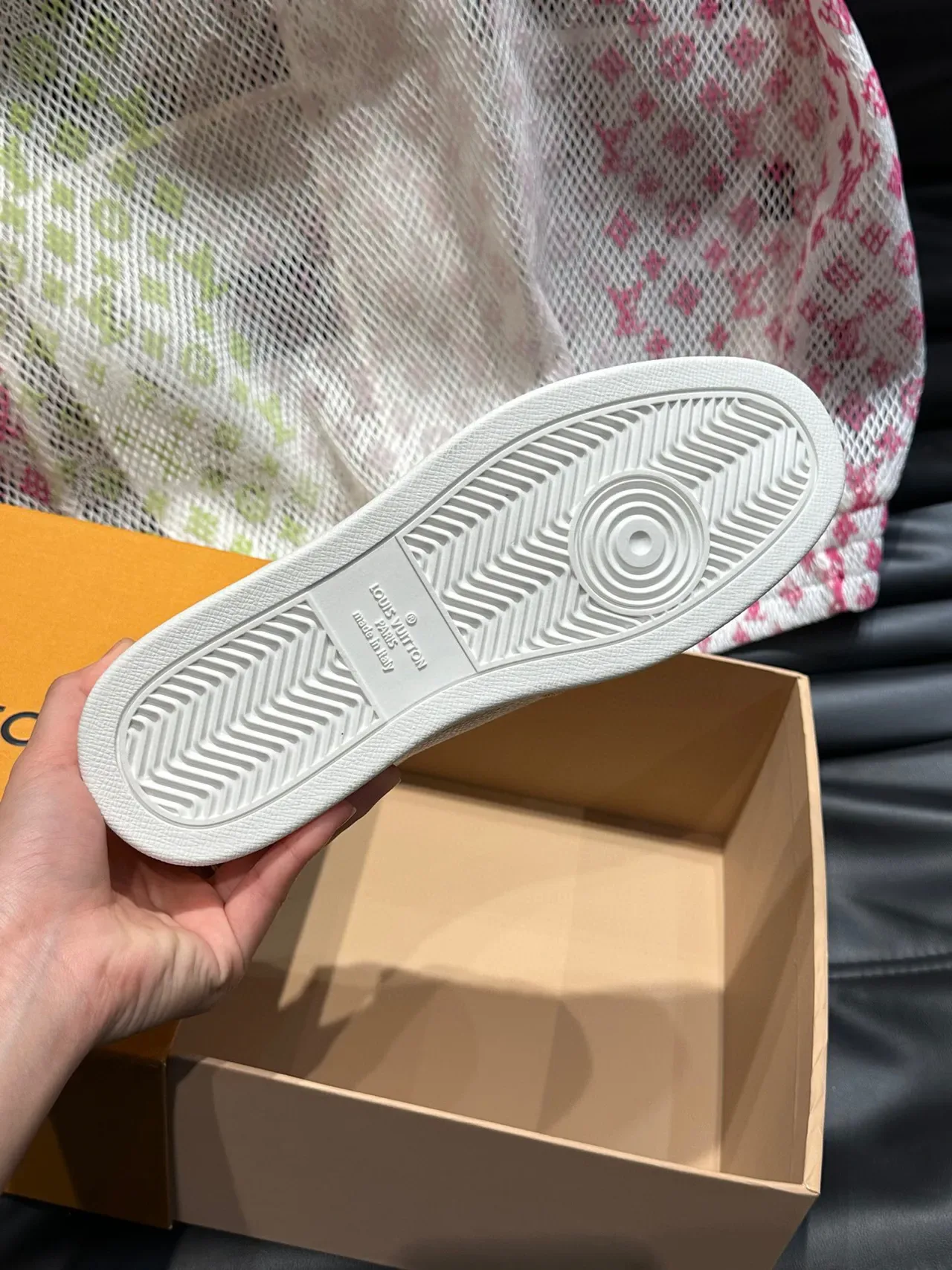 Louis Vuitton LV Trainer Amarillo Monogram Lifestyle Sneakers 9