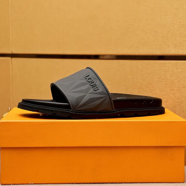 Louis Vuitton Monogram Faceted Strap Slippers 6