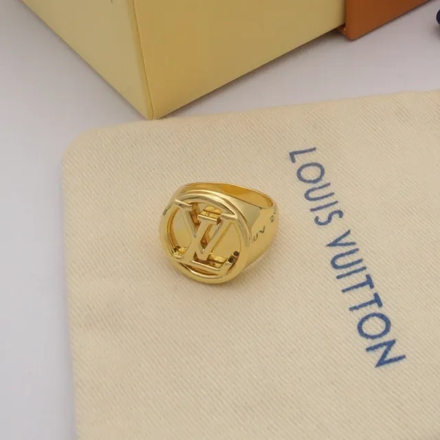 Anéis Louis Vuitton Monogram Ouro Rosa, Ouro Amarelo, Prata 5