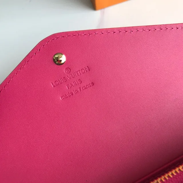 Louis Vuitton Monogram Vernis Black Long Wallet 4