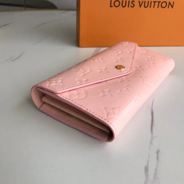 Louis Vuitton Monogram Vernis Black Long Wallet 16