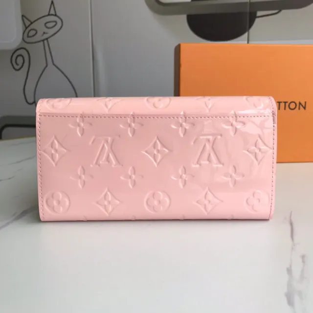 Louis Vuitton Monogram Vernis Black Long Wallet 17