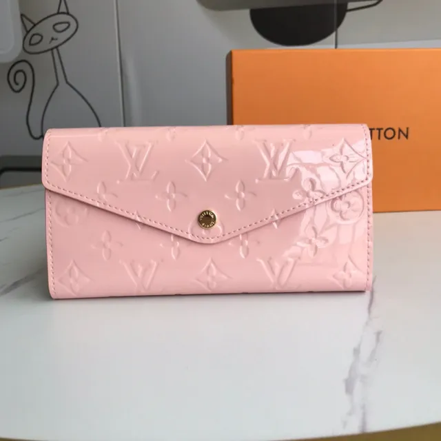 Louis Vuitton Monogram Vernis Black Long Wallet 18