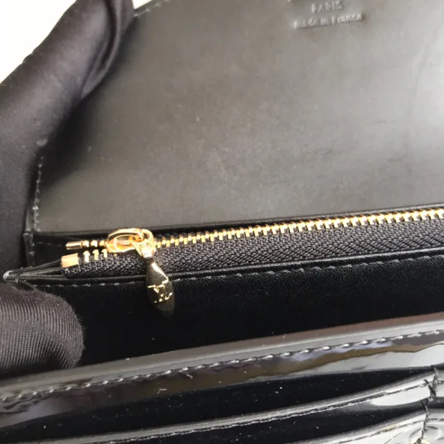 Louis Vuitton Monogram Vernis Black Long Wallet 20